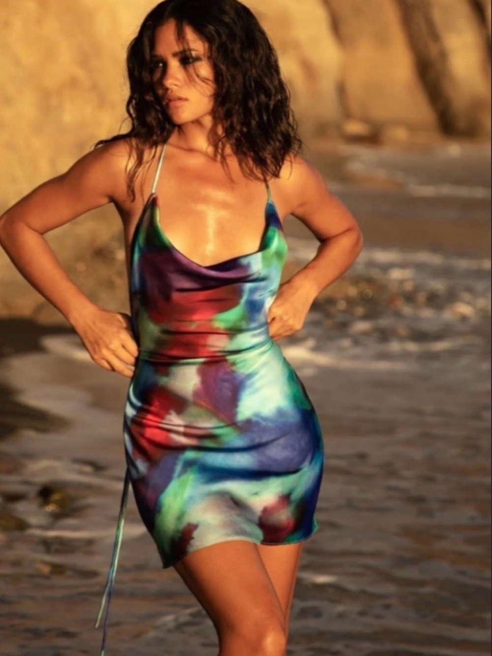 Rat & Boa Multicolor Karina Dress Size S Like New